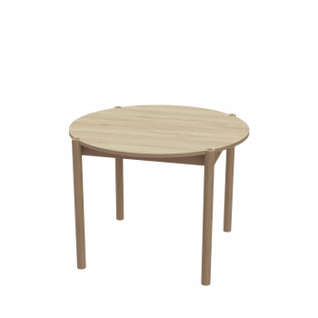 Rena - Table à manger ronde en bois ø100cm