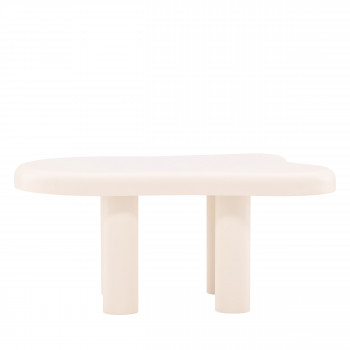 Stromstad - Table basse organique en bois 100x71cm