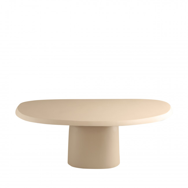 Lecce - Table basse en aluminium 89x59cm