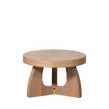 Tala - Table basse ronde en bois ø55cm