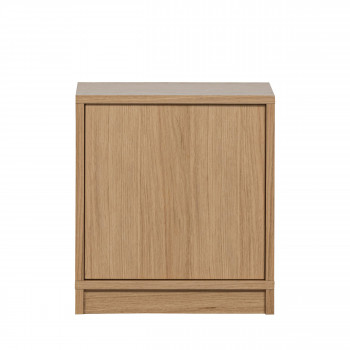 Modulair - Meuble TV 1 porte en bois L40cm