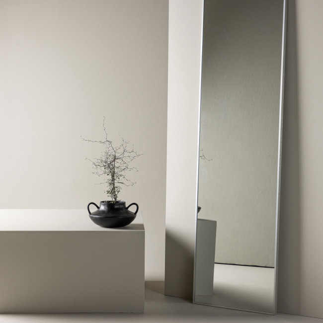 Dalton - Miroir rectangulaire en aluminium 220x67cm