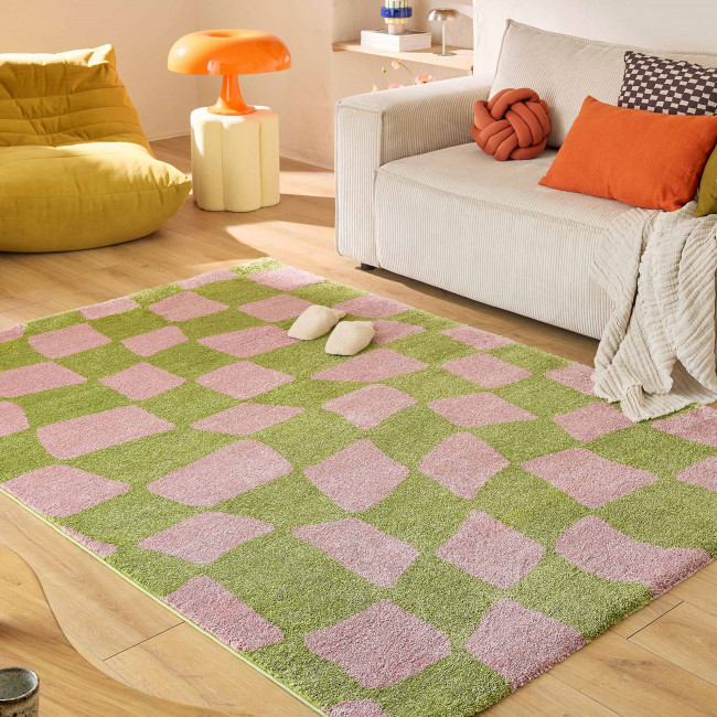 Retro - Tapis damiers