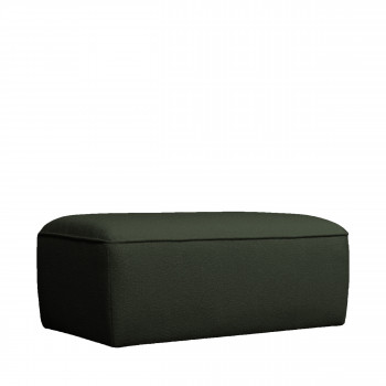 Noor - Pouf pour canapé modulable en tissu bouclette