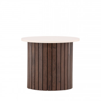 Visingo - Table d'appoint ronde en bois ø52cm