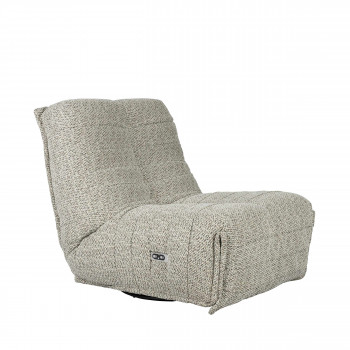 Hamilton - Fauteuil relax inclinable en tissu 