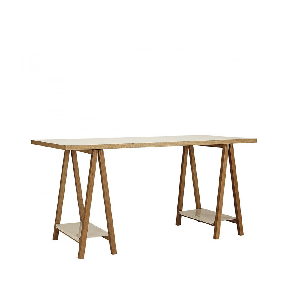 Tréteaux en bois pour bureau et table