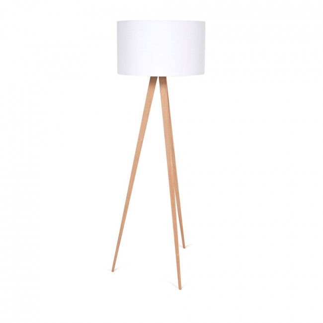 Lampadaire Design En Bois Tripod Wood Zuiver