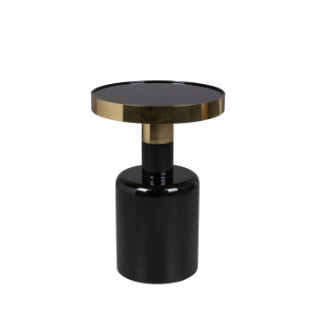 Glam - Table d'appoint ronde en métal ø36cm