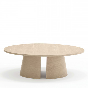 Cep - Table basse ronde en bois ø110cm